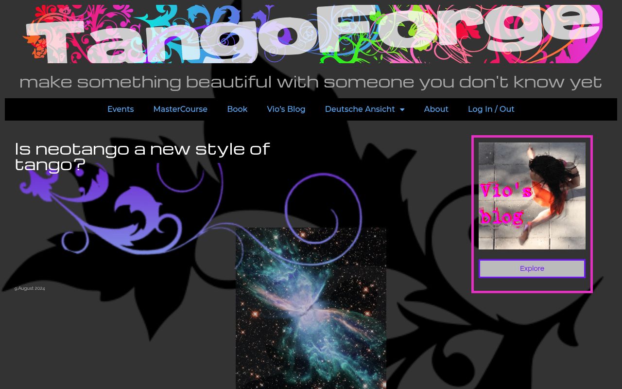 Is neotango a new style of tango?